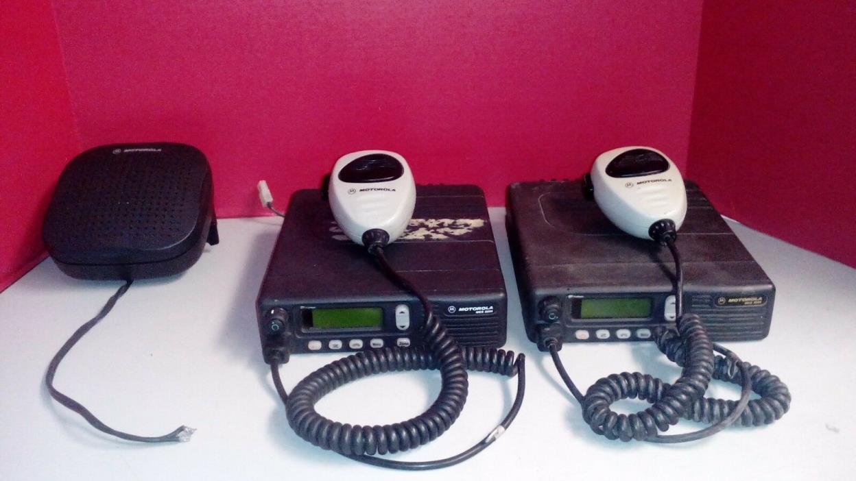 Motorola MCS 2000 & Speaker Bundle (x2)M01HX+814W, HMN4069E, HMN4069D & HSN4039A