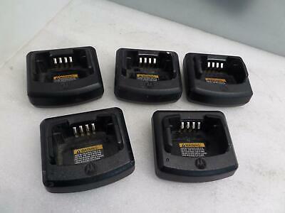 Lot 5x Motorola RLN6175A RDX Series Radio Battery Charger for RDU2020 RDU4100!