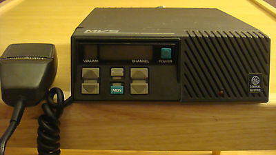 GE General Electric NP800 800mhz MVS MVS80A Two Way Radio Microphone CB Palm Mic