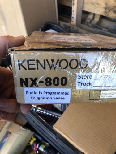 Kenwood NX-800 Nexedge Digital Mobile Radio? Programmed To Ignition Sensor?