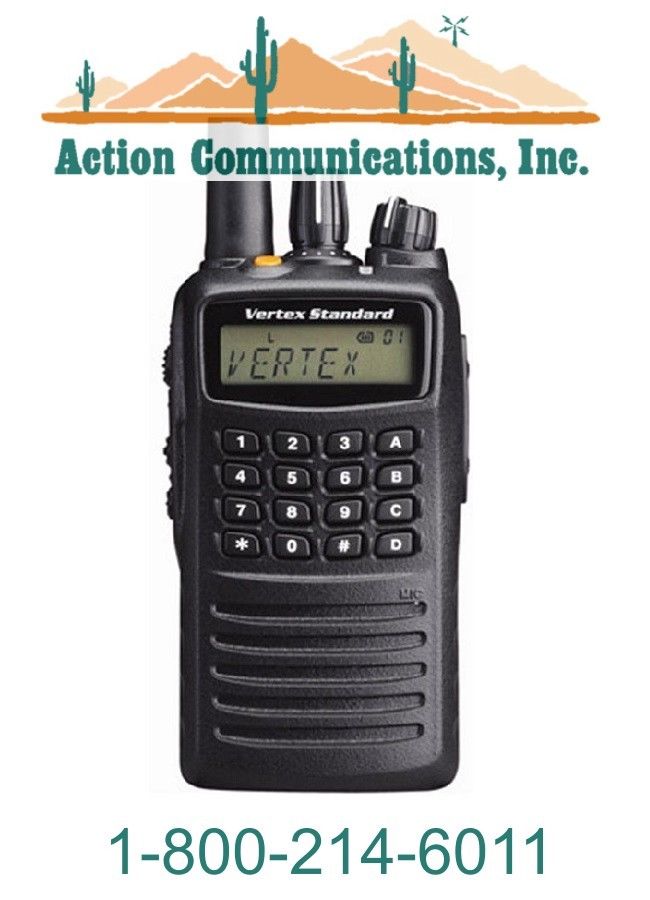 NEW VERTEX/STANDARD VX-459, VHF 136-174 MHZ, 5 WATT, 512 CHANNEL TWO WAY RADIO