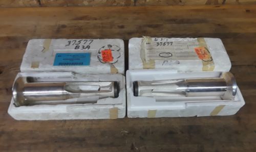 (2) Brown Boveri Moving Contact Breaker Nozzle 500KV DC 2000A #AGT-337946-R-22