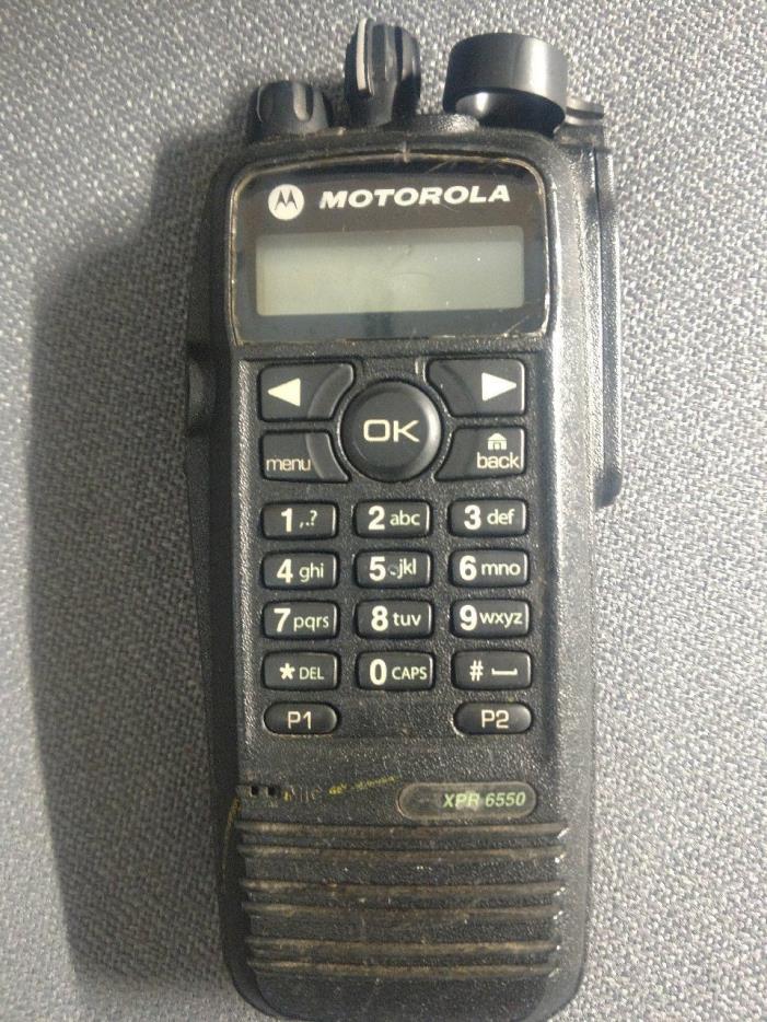 Motorola XPR6550 UHF Portable