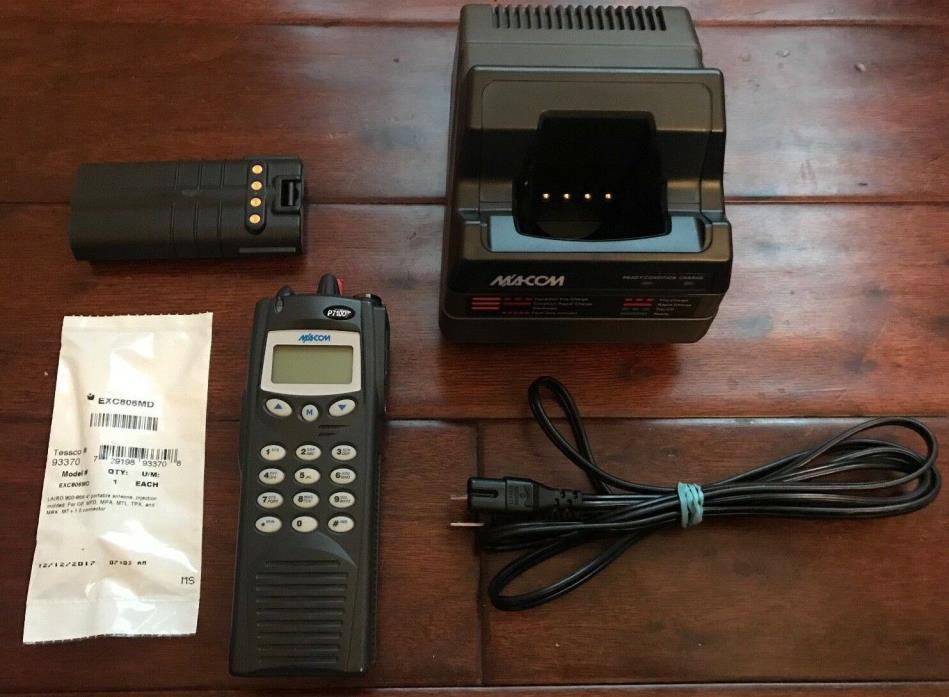 P7100IP M/A-COM 800MHz Portable Radio HT7170T81E EDACS, P25 TRUNKING (P7100 IP)