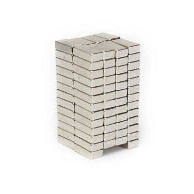 100pcs N50 Strong Neodymium Block Magnets 10mmx5mmx3mm Rare Earth NdFeB Cuboid