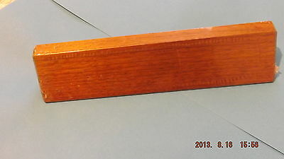 Wooden oak plate base