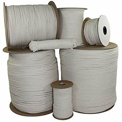 Awning Cord 3/16 Inch - Multipurpose Braided Cotton Sash Line High Strength Rope