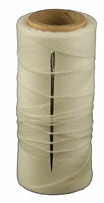 Twine T.W Evans Cordage 11417 2-Ounce Wax Sail Kit With Needle White