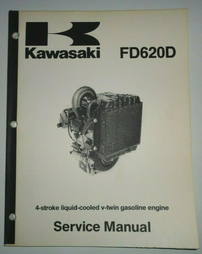 Kawasaki FD620D Gasoline Engine Service Shop Repair Workshop Manual Original!