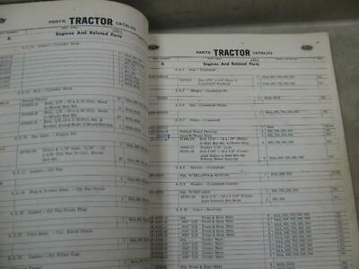 Ford 345C 445C 545C 345D 445D 545D Tractor Loader Service Parts Catalog Manual