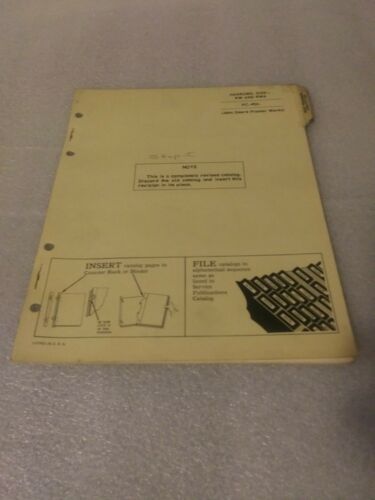 John Deere Disk Harrow RW RWA Parts Catalog # PC452