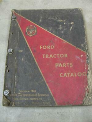 53-58 Ford Tractor Parts Catalog NAA 600 700 800 900 901 801 701 601