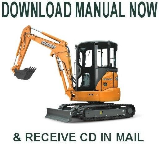 CASE CX31B / CX36B Mini Excavator SERVICE REPAIR MANUAL on CD