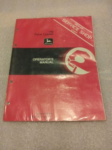 John Deere 146 Farm Loader Operators Manual OMW21422