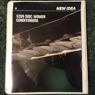 A New Sales Brochure For The Older Grey New Idea 5209 Disc Mower Conditioners.