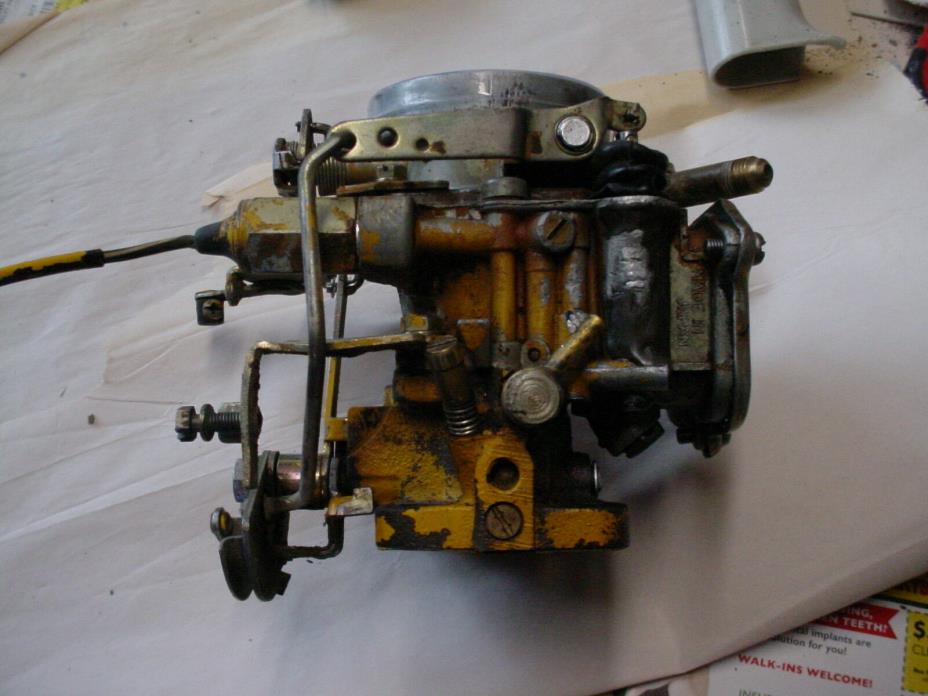 TCM Forklift Carburetor Complete, for a J-15 engine, Needs rebuild, one barrel