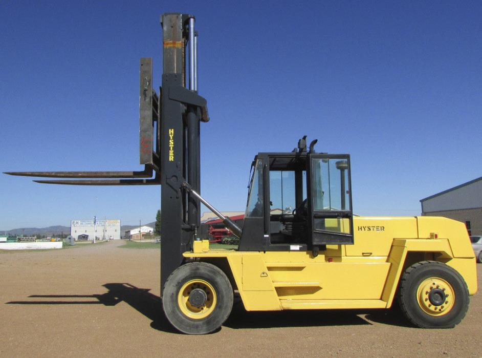Forklift Hyster 40,000 lbs Capacity
