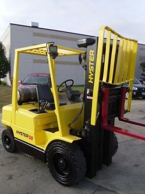 Pneumatic Forklift: Hyster H50XM 5000#