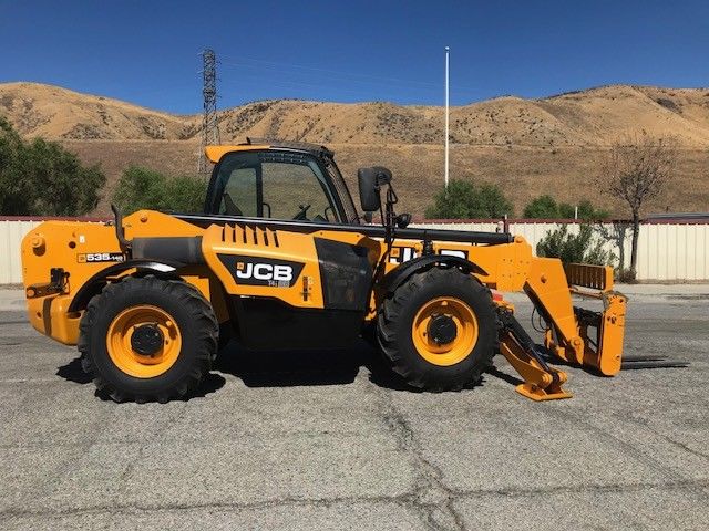 JCB LOADALL 535-140 8000 LBS 45 FT HEIGHT, AC, COMPUTER ON BOARD, LOADED CA LIFT