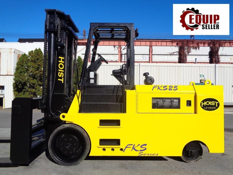 Hoist -FKS25-50,000 lbs Forklift Truck Propan 9ft forks