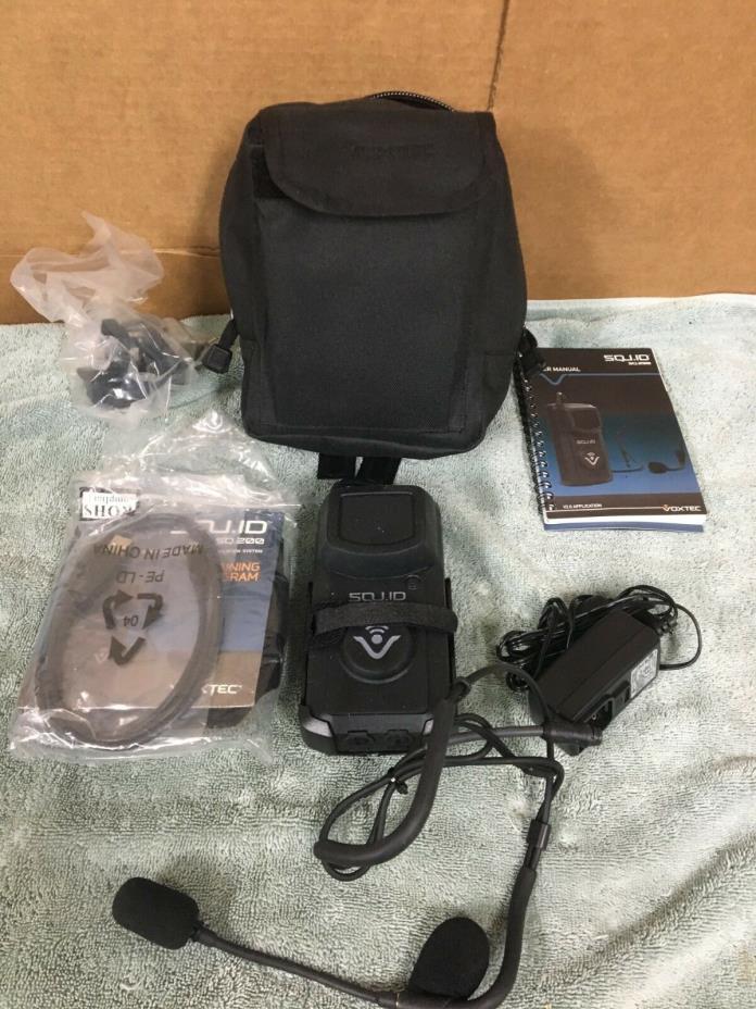 Voxtec Phraselator Squ.ID SQ.200 Portable Translator Device For Law Enforcement