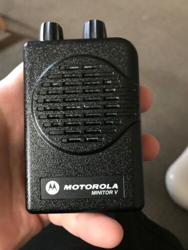 Motorola Minitor V Pager Uhf 470-477.9875
