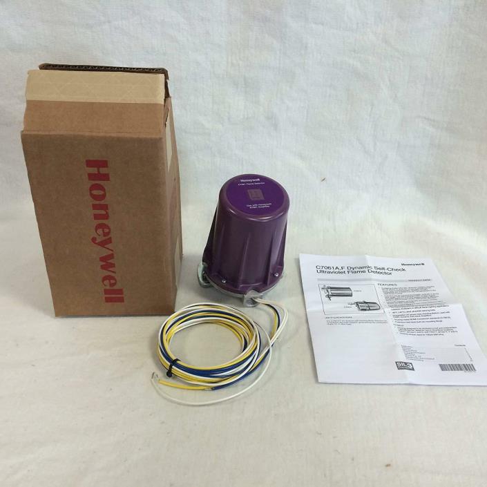 Honeywell C7061A-1012 Dynamic Self-Check UltraViolet Flame Detector