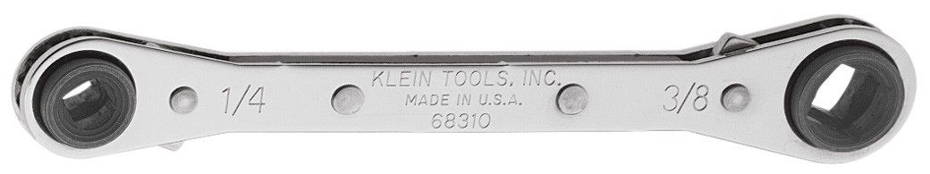 Klein Tools 68310 Ratcheting Refrigeration Service Wrench - 5-1/2