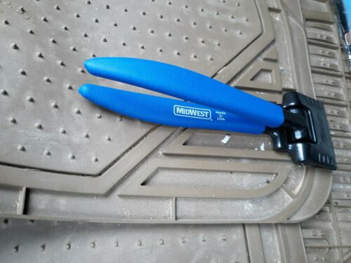 Midwest Snips Straight 3in Hand Seamer Tongs USA Made Tool MWT-ST1 HVAC