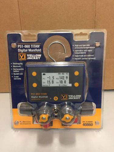 YELLOW JACKET P51-860 TITAN DIGITAL MANIFOLD 40860