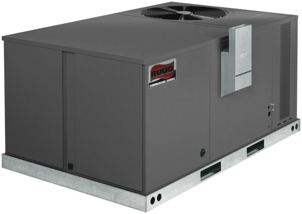 RUUD 6 ton Commercial Gas Package unit,,208/230/3 ,,In Stock