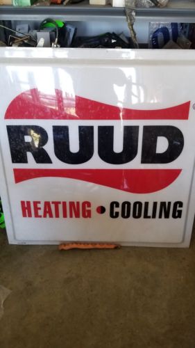 RUUD Heating And Cooling Sign