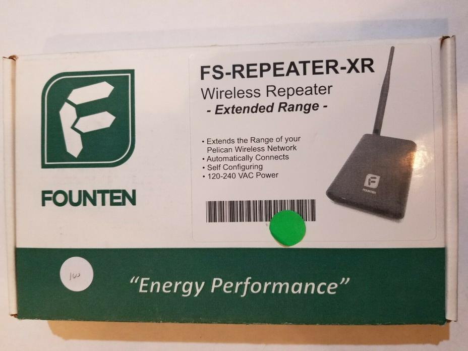FOUNTEN FS-REPEATER-XR Wireless Repeater Pelican wireless network range extender