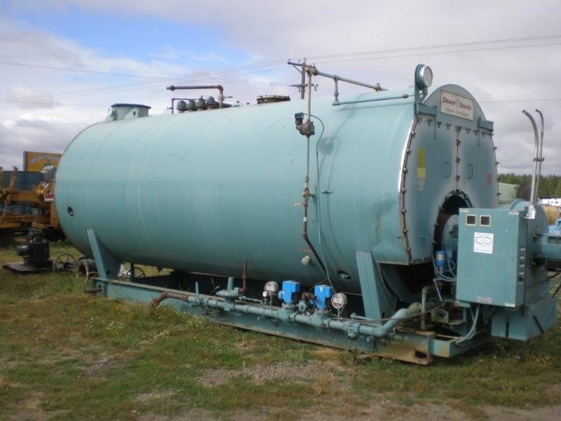 Cleaver-Brooks 600 Horsepower steam  Boiler Low  NOx gas/diesel/heavy oil 15 PSI