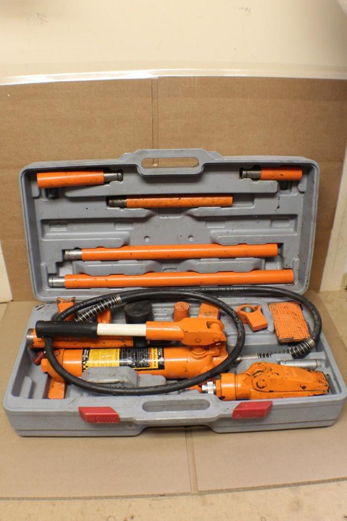 CENTRAL HYDRAULICS 4 TON PORTABLE PULLER KIT 15pc 44899 - Free Shipping!
