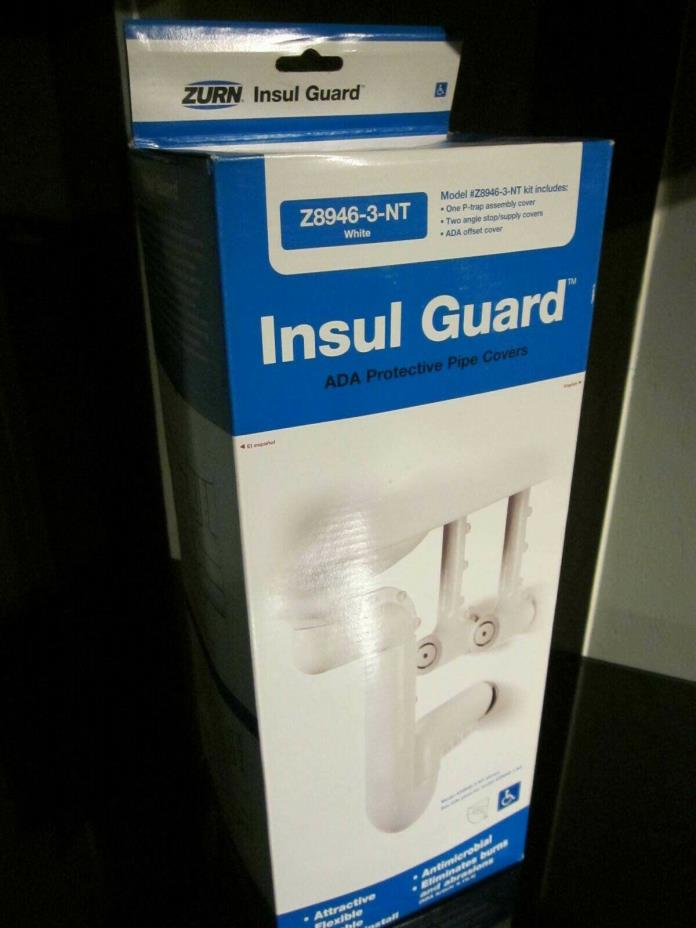 Lot of 20 Zurn Insul Guard Commercial Sink P-trap Wrap Kits Z8946-3-NT, White