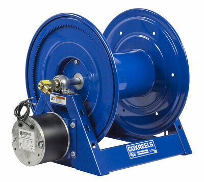 COXREELS HP1125-4-500-EF 24V DC 1/3HP Motorized Hose Reel 1/2inx500ft 5000PSI