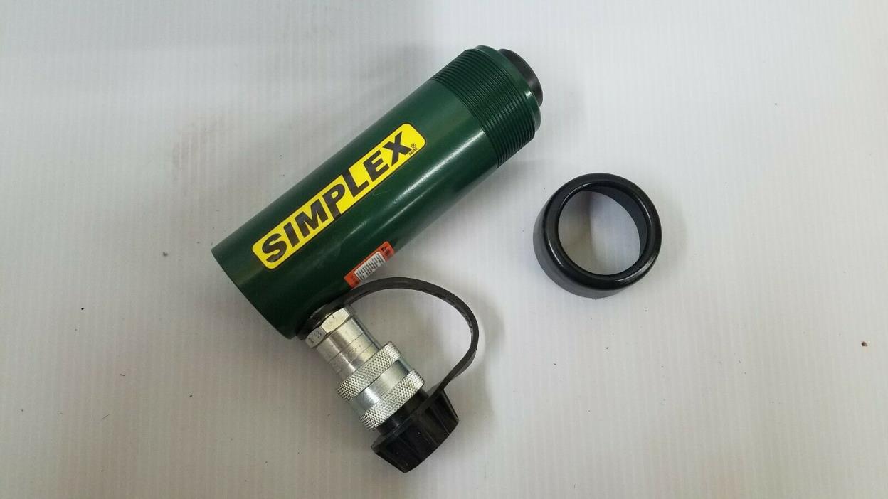 Simplex R104, 10 ton Capacity Single-Stroke General Purpose Hydraulic Cylinder