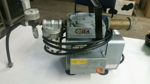 GAST Pressure Pump DOA-P137-DB 60/50Hz-115/110V-2.1/2.2A-60psi WORKS!