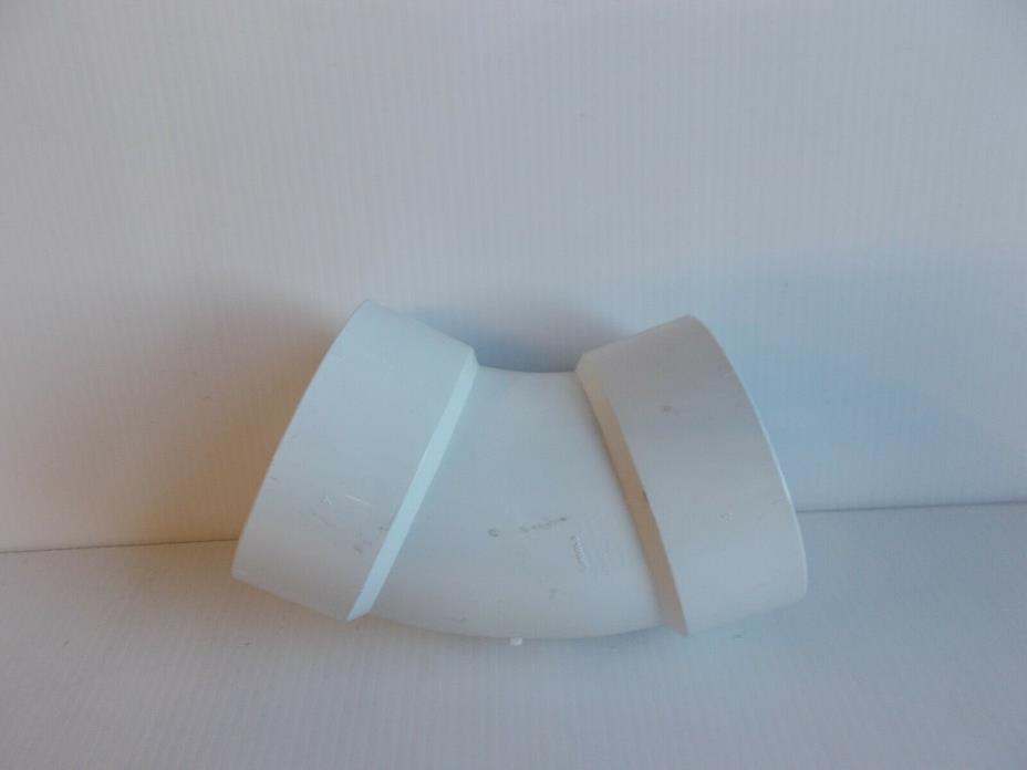 PVC 4 inch 45 Elbow