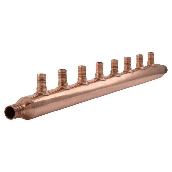 Copper Pex Manifold 3/4
