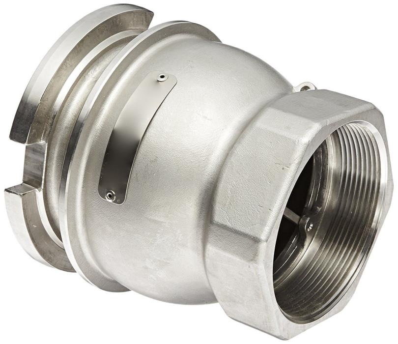 Dixon DDA400SS Stainless Steel 316 Dry Quick Disconnect Fitting, Tank Adapter