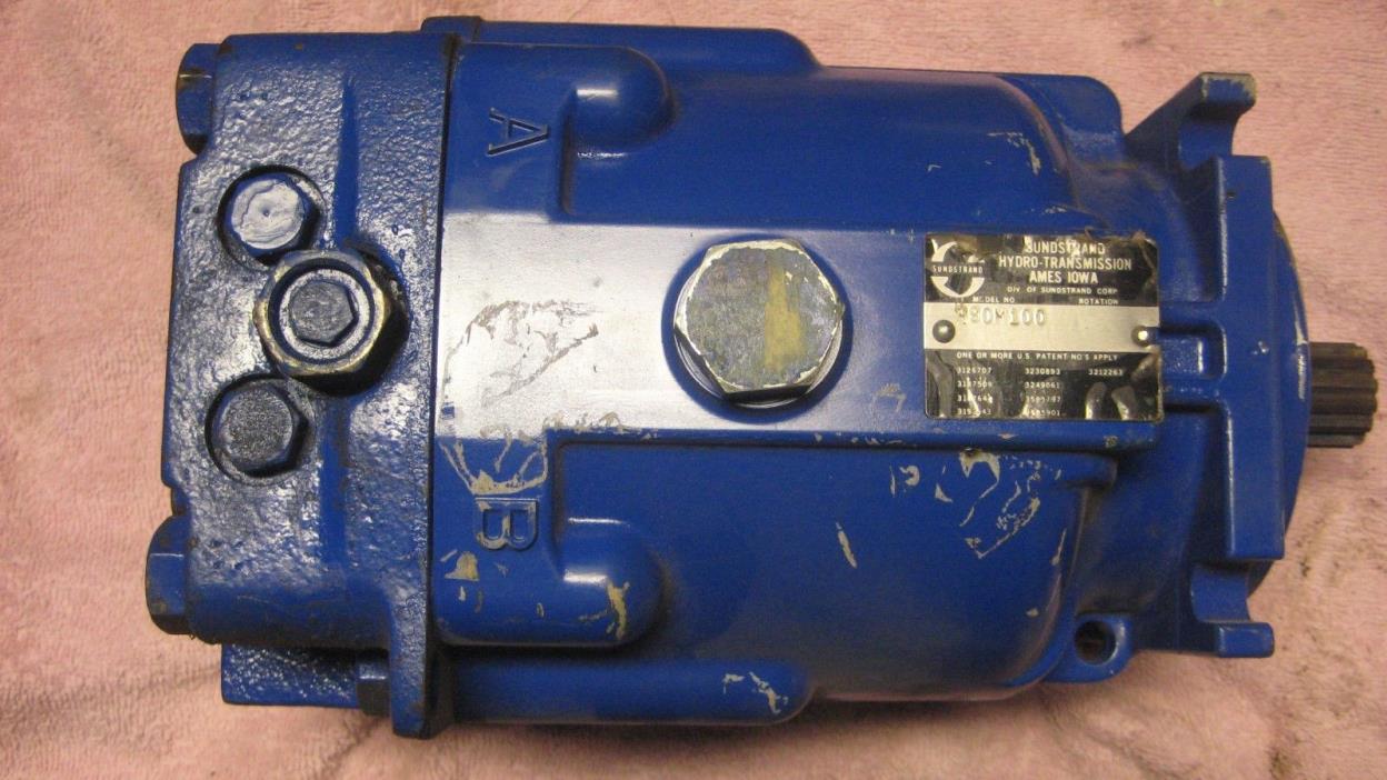 SAUER SUNDSTRAND HYDRAULIC MOTOR 90M100-8-S1-W00NNN24 RE-MANUFACTURED