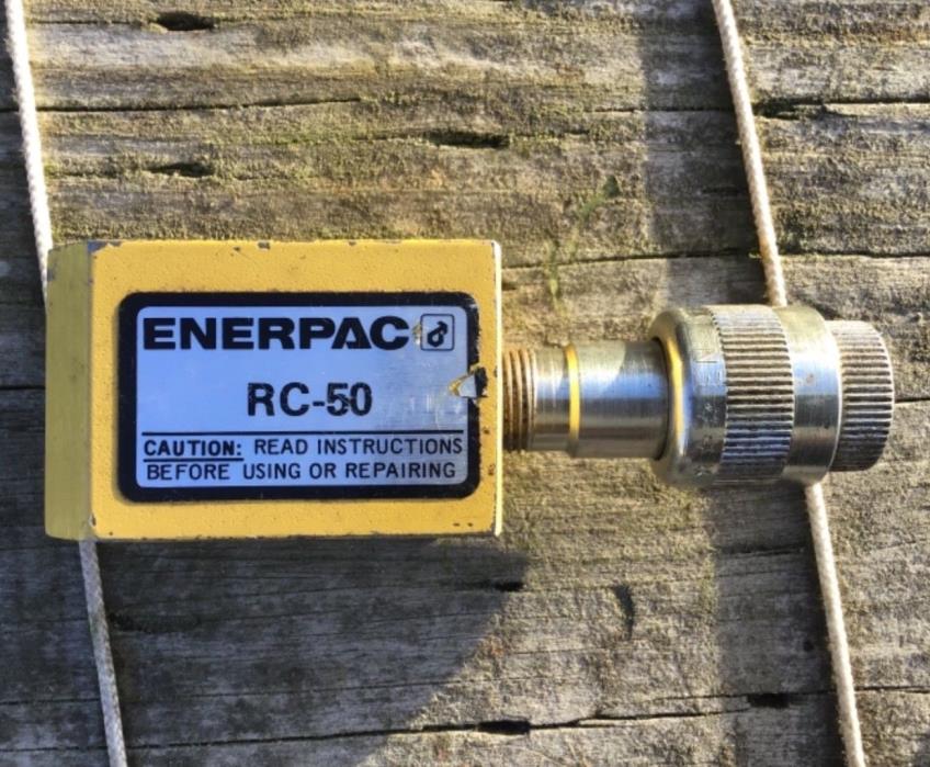 Enerpac RC-50 5 Ton Flat Jack 10,060 PSI New Old Stock Made In USA