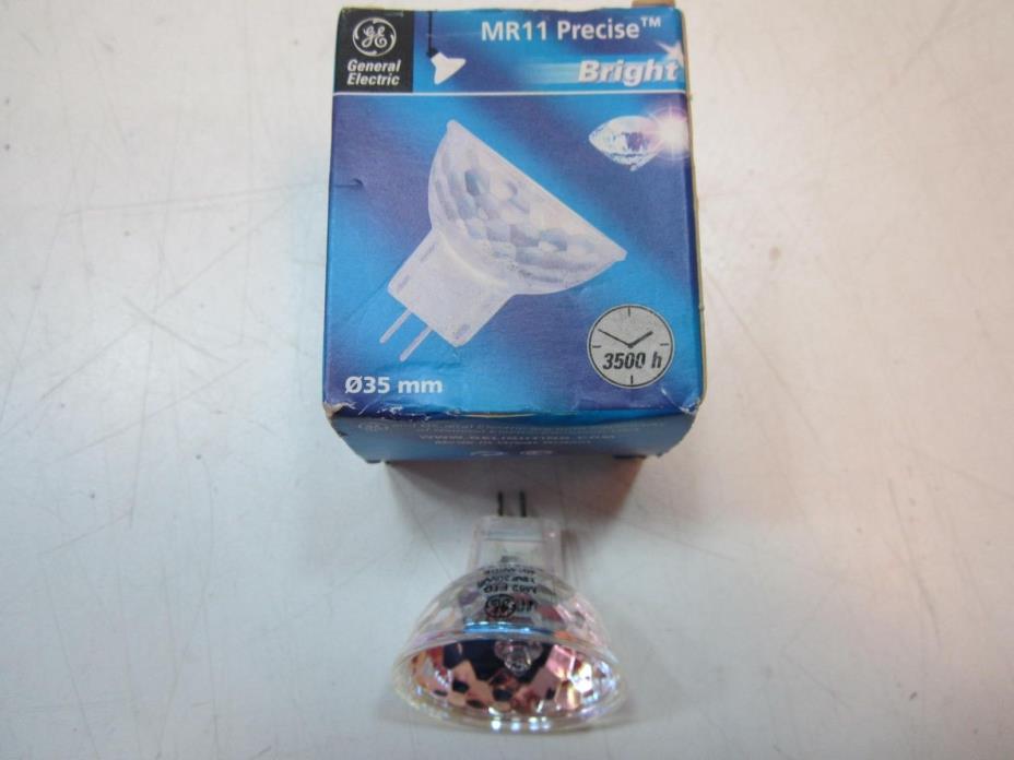GE Q20MR11/NFL30(FTD) Narrow Flood MR11 20 Watt 12 Volt Halogen Floodlight NEW