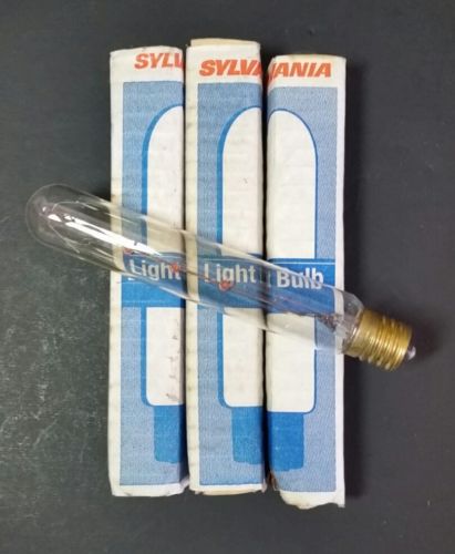 Osram Sylvania Lamp 25 Watt 130V Lot of 3 NOS NEW