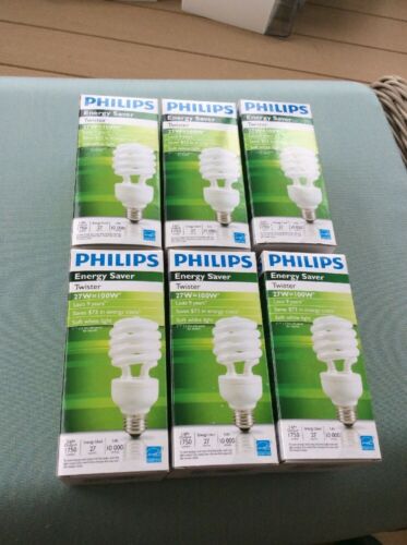 Philips 27W Compact Fluorecent  EL/mdT (27W CFL = 100W Incandescent)