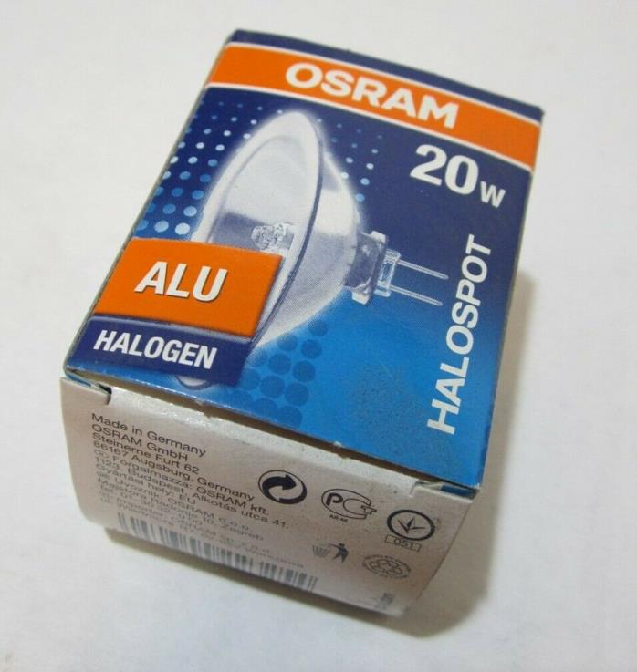 Osram 41900SP W2 Halosport 48 20 Watt ALU Halogen Bulb