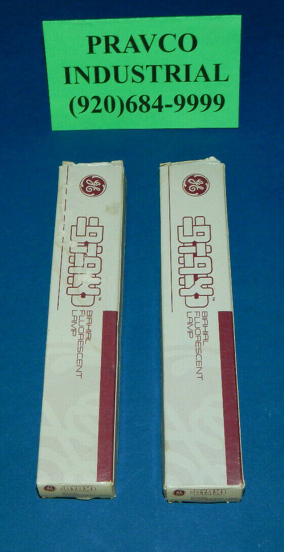 Lot of 2 General Electric F13BX/SPX41 Fluorescent Lamp 13W 2Pin F13BXSPX41