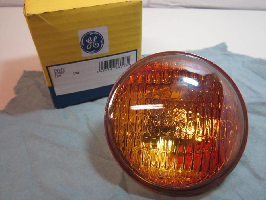 GE 7414Y Coated Yellow Metal Halide Multi-Vapor Light Bulb 18W 12V NEW